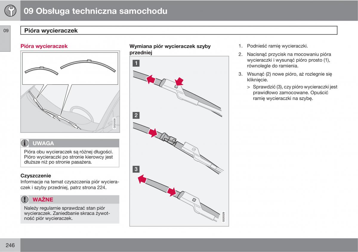 Volvo C70 M II 2 instrukcja obslugi / page 248