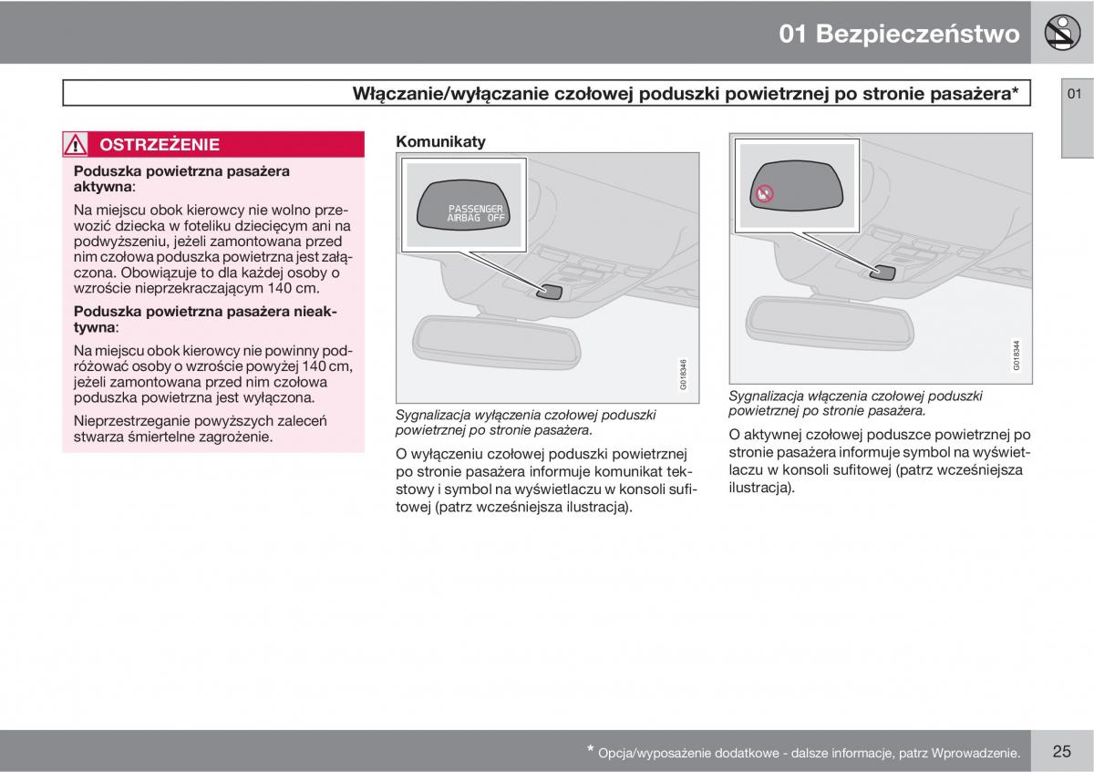 Volvo C70 M II 2 instrukcja obslugi / page 27