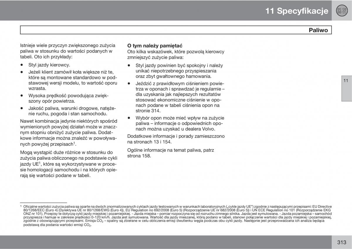 Volvo C70 M II 2 instrukcja obslugi / page 315