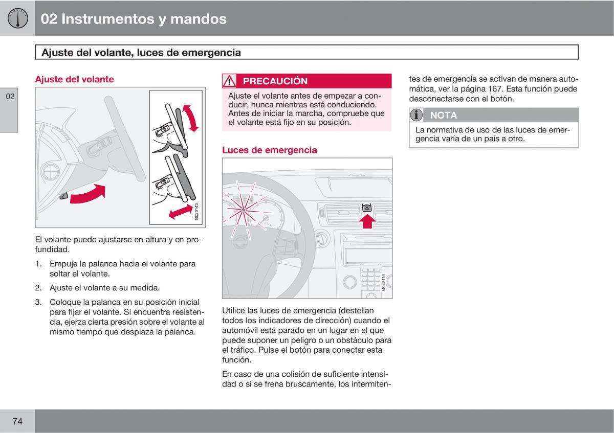 Volvo C70 M II 2 manual del propietario / page 76