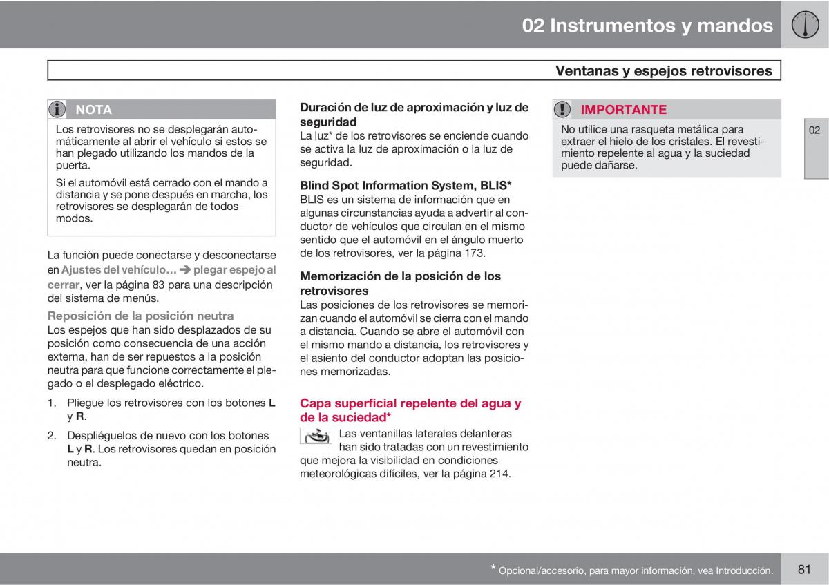 Volvo C70 M II 2 manual del propietario / page 83