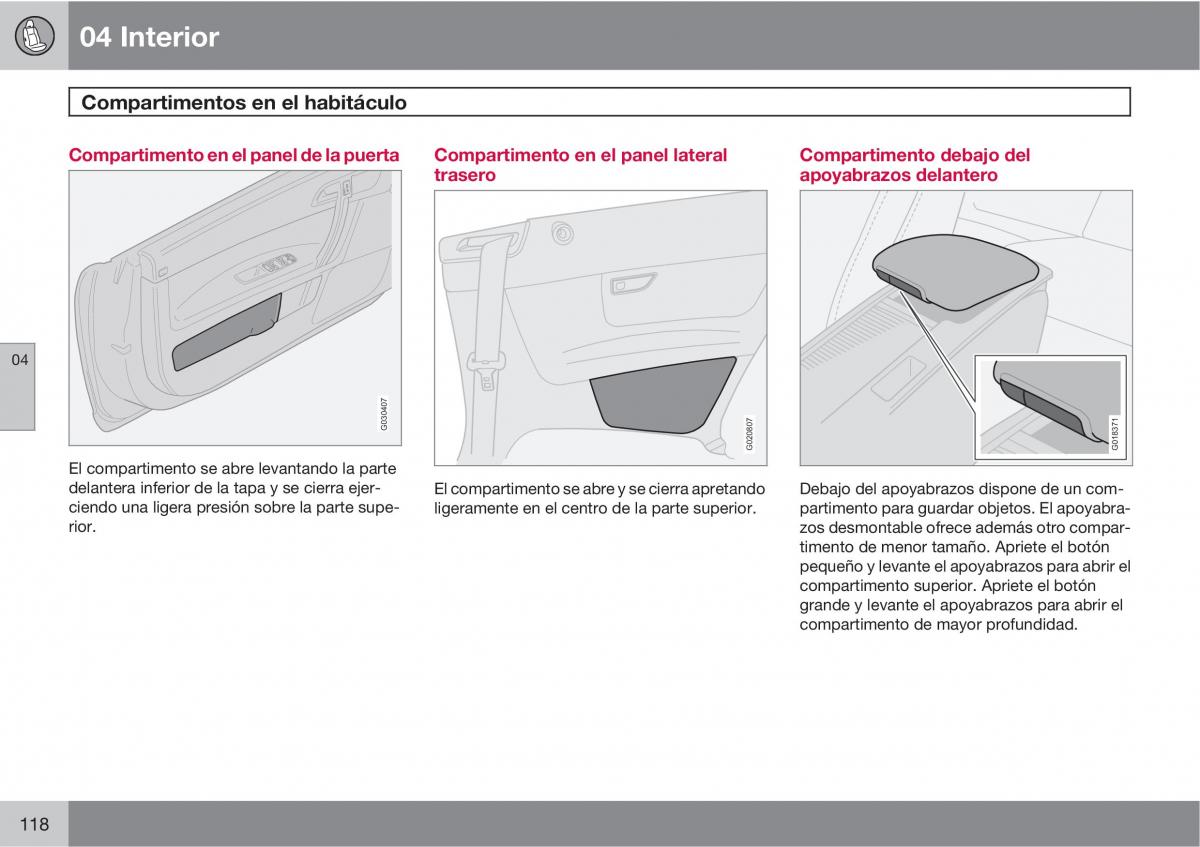 Volvo C70 M II 2 manual del propietario / page 120