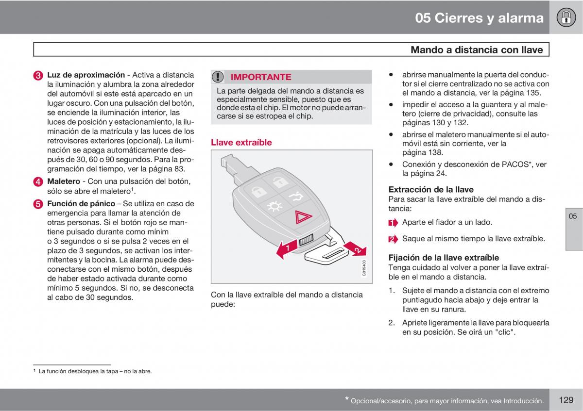 Volvo C70 M II 2 manual del propietario / page 131