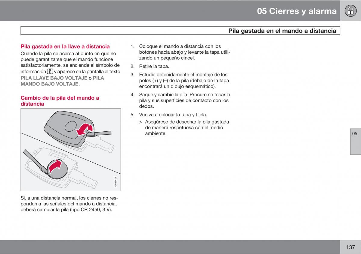 Volvo C70 M II 2 manual del propietario / page 139