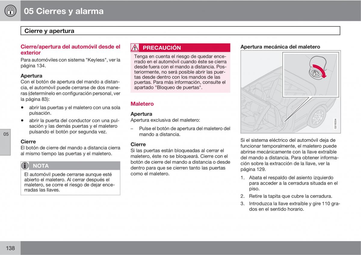 Volvo C70 M II 2 manual del propietario / page 140