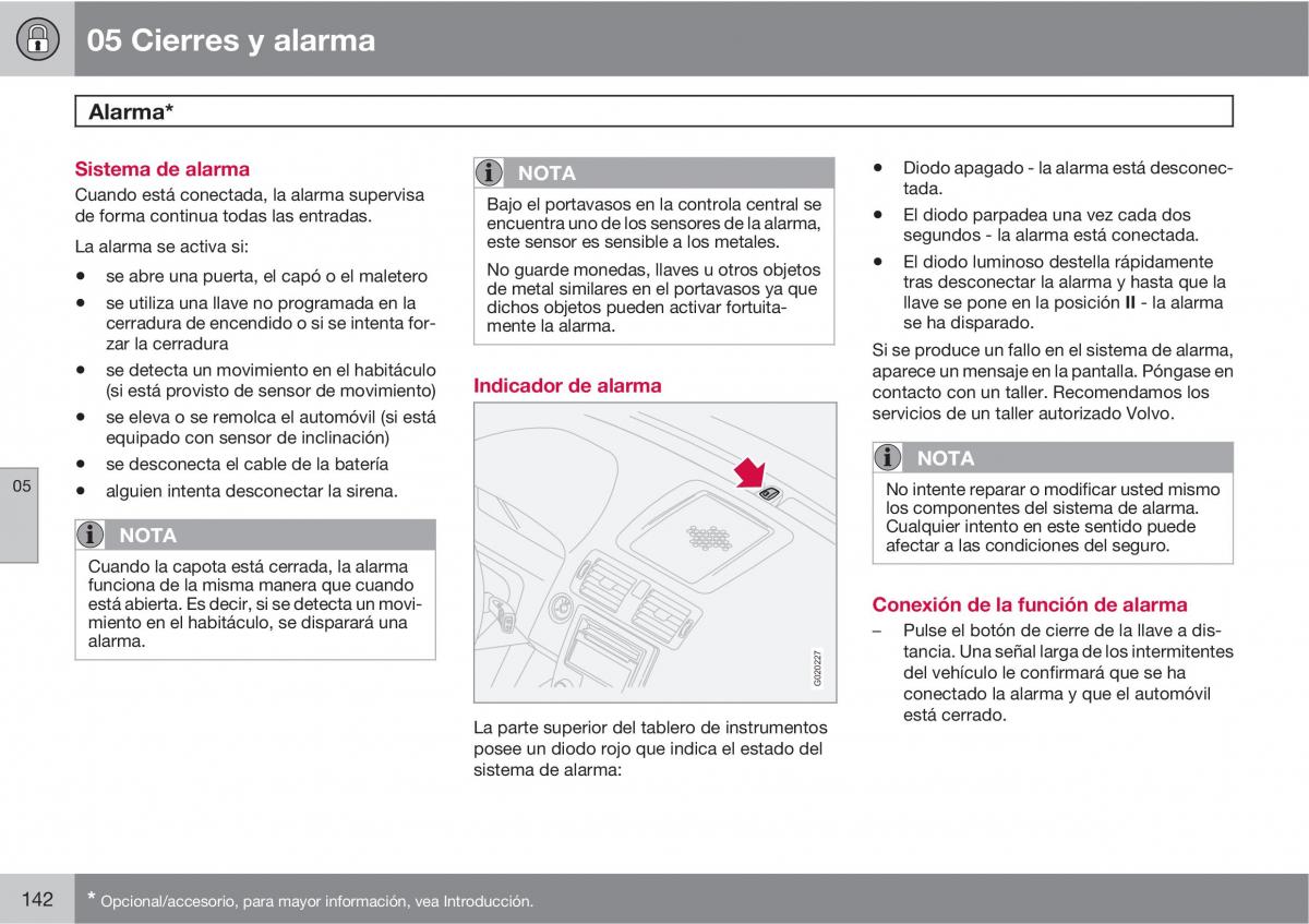 Volvo C70 M II 2 manual del propietario / page 144