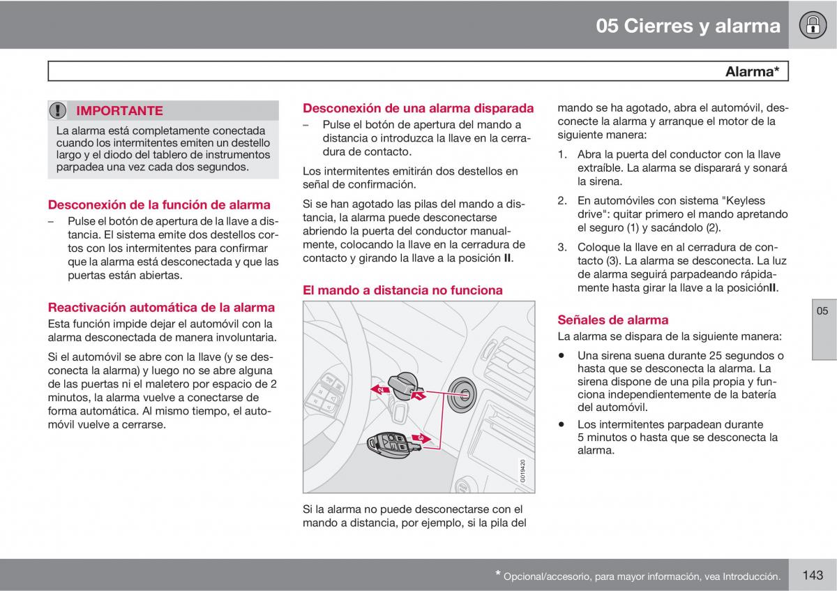 Volvo C70 M II 2 manual del propietario / page 145