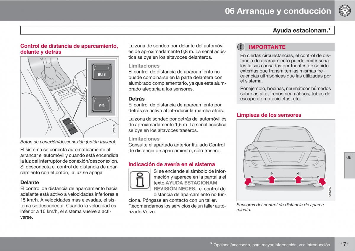 Volvo C70 M II 2 manual del propietario / page 173