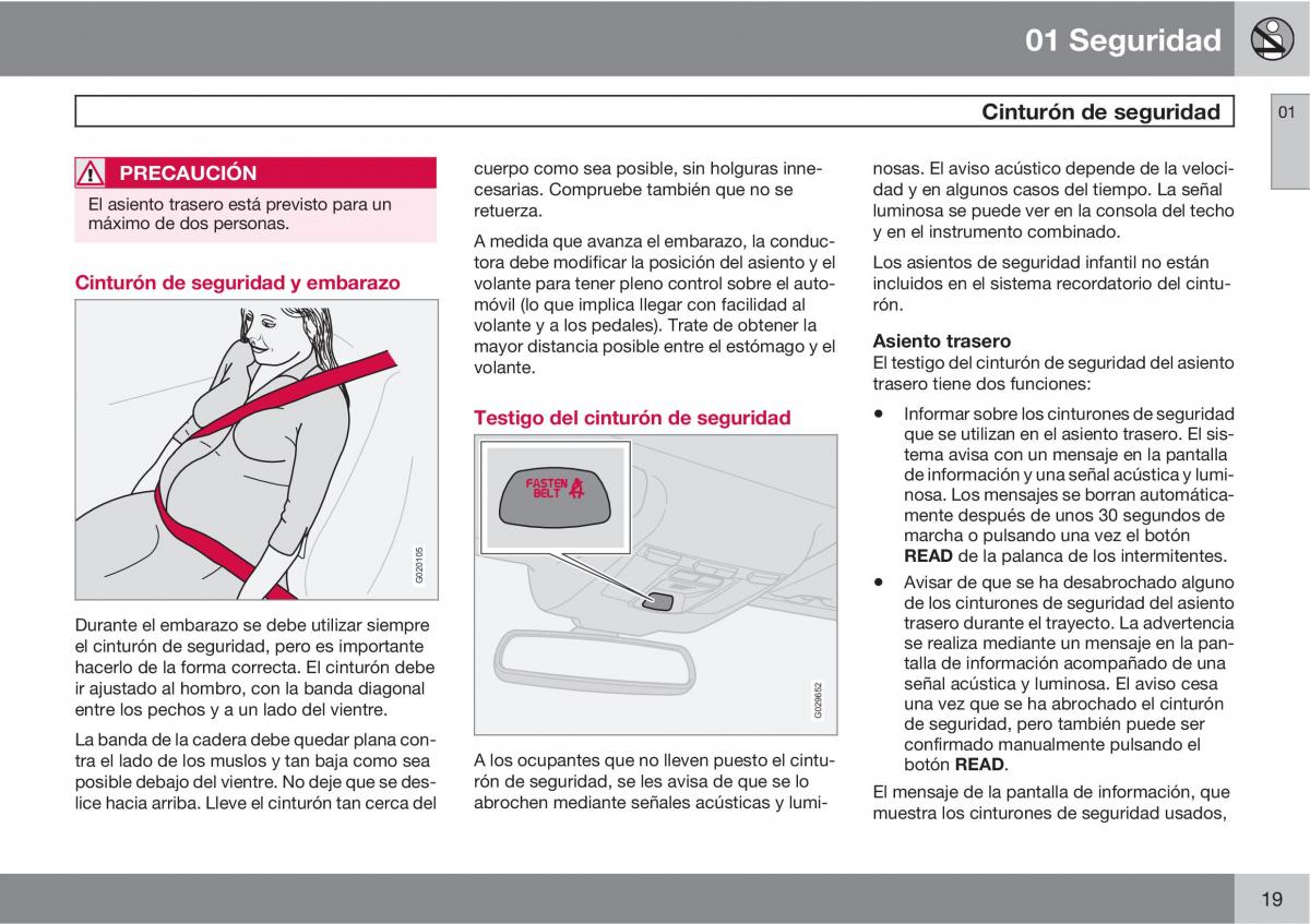 Volvo C70 M II 2 manual del propietario / page 21