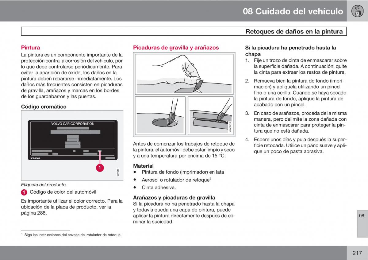 Volvo C70 M II 2 manual del propietario / page 219