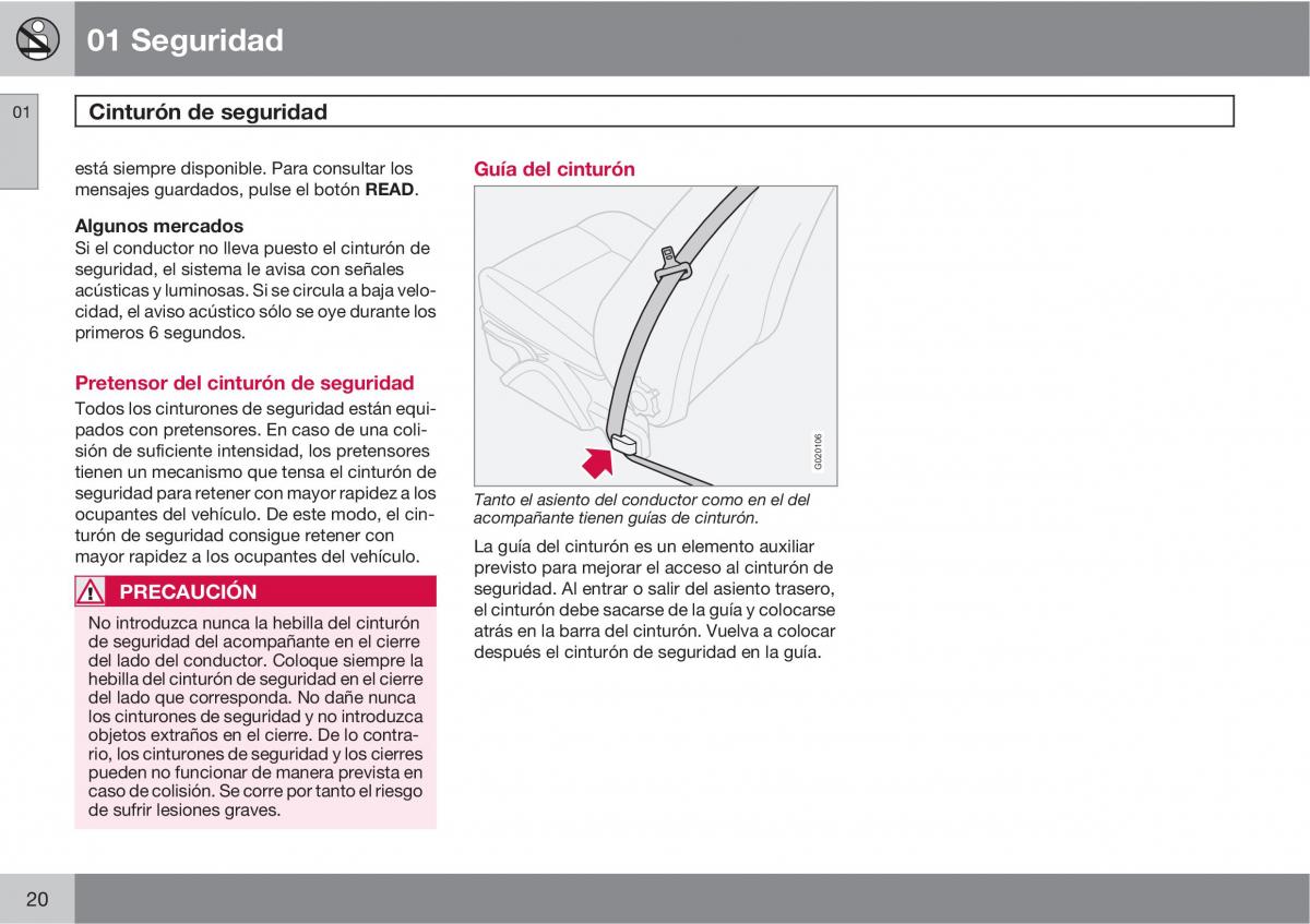 Volvo C70 M II 2 manual del propietario / page 22