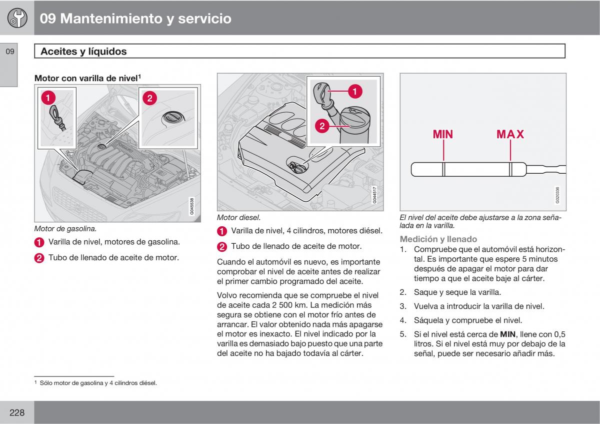 Volvo C70 M II 2 manual del propietario / page 230