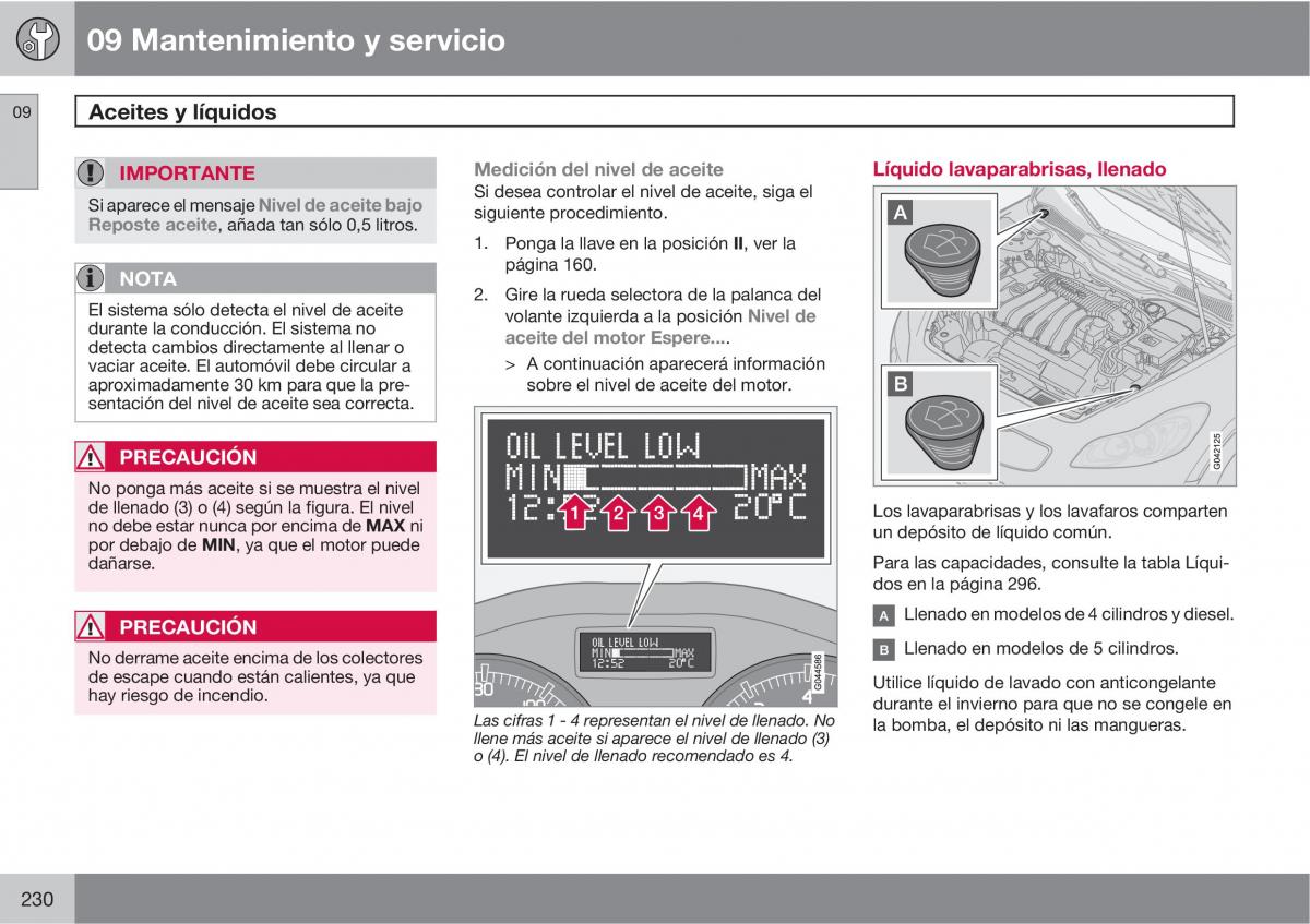 Volvo C70 M II 2 manual del propietario / page 232