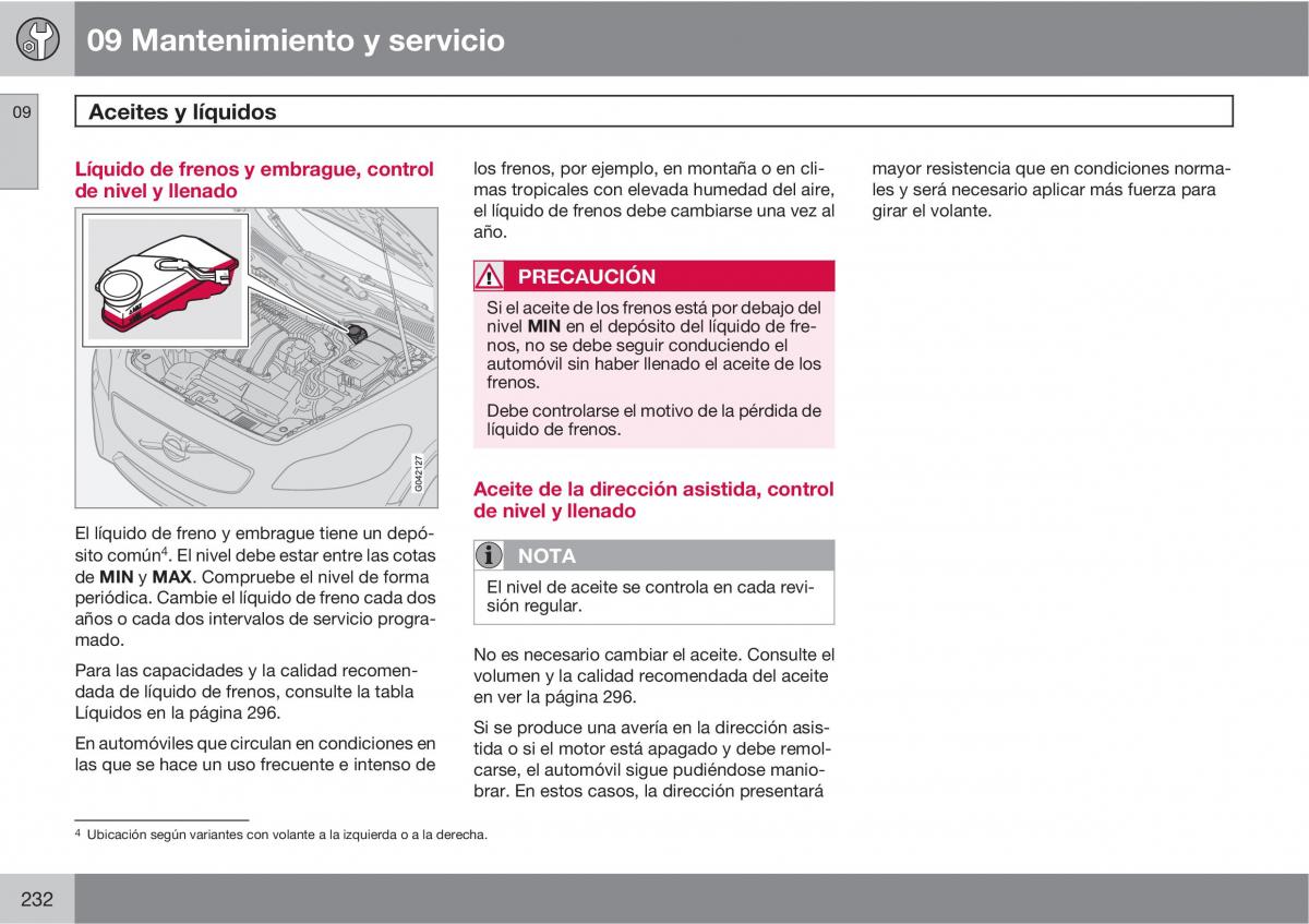 Volvo C70 M II 2 manual del propietario / page 234