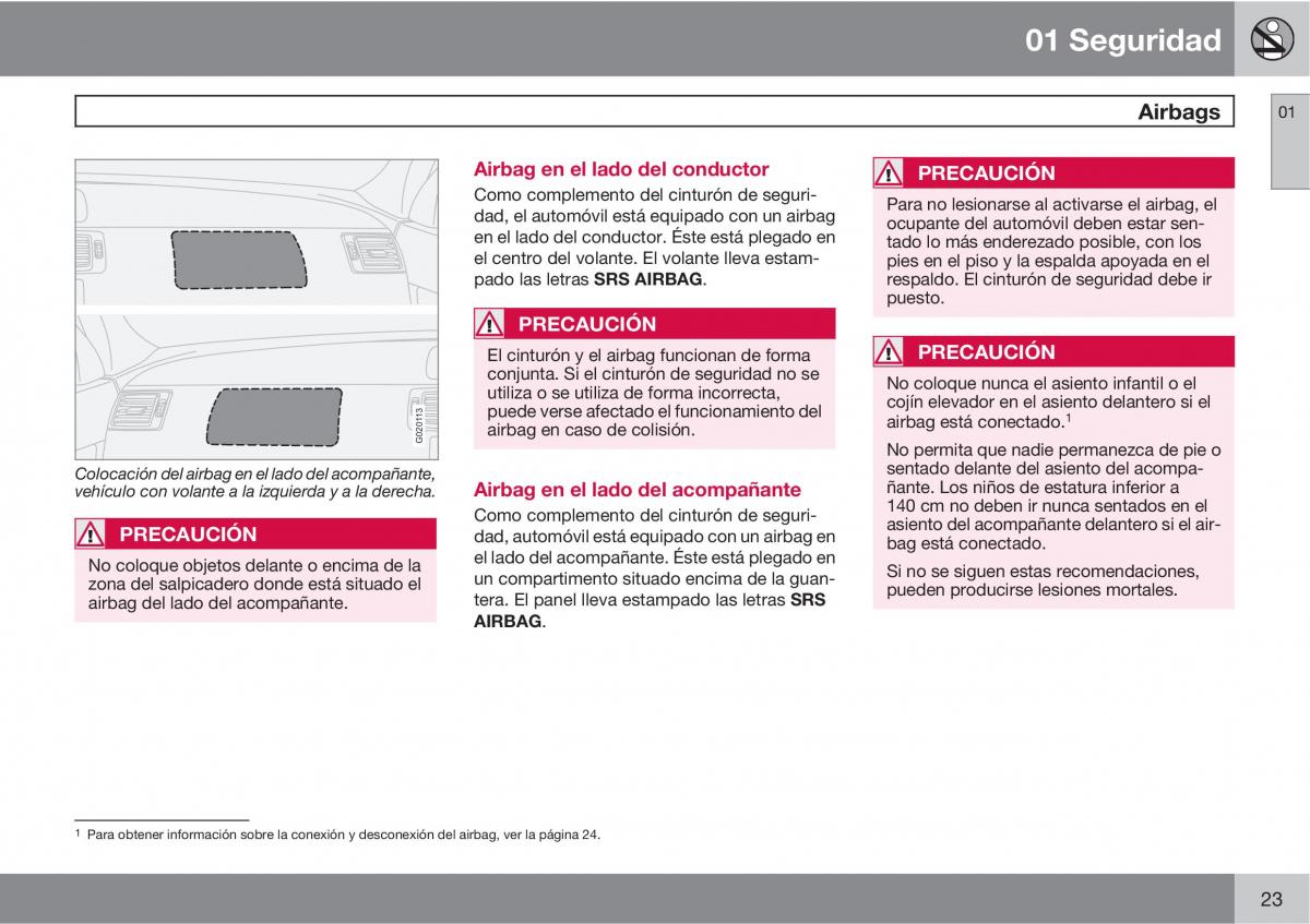 Volvo C70 M II 2 manual del propietario / page 25