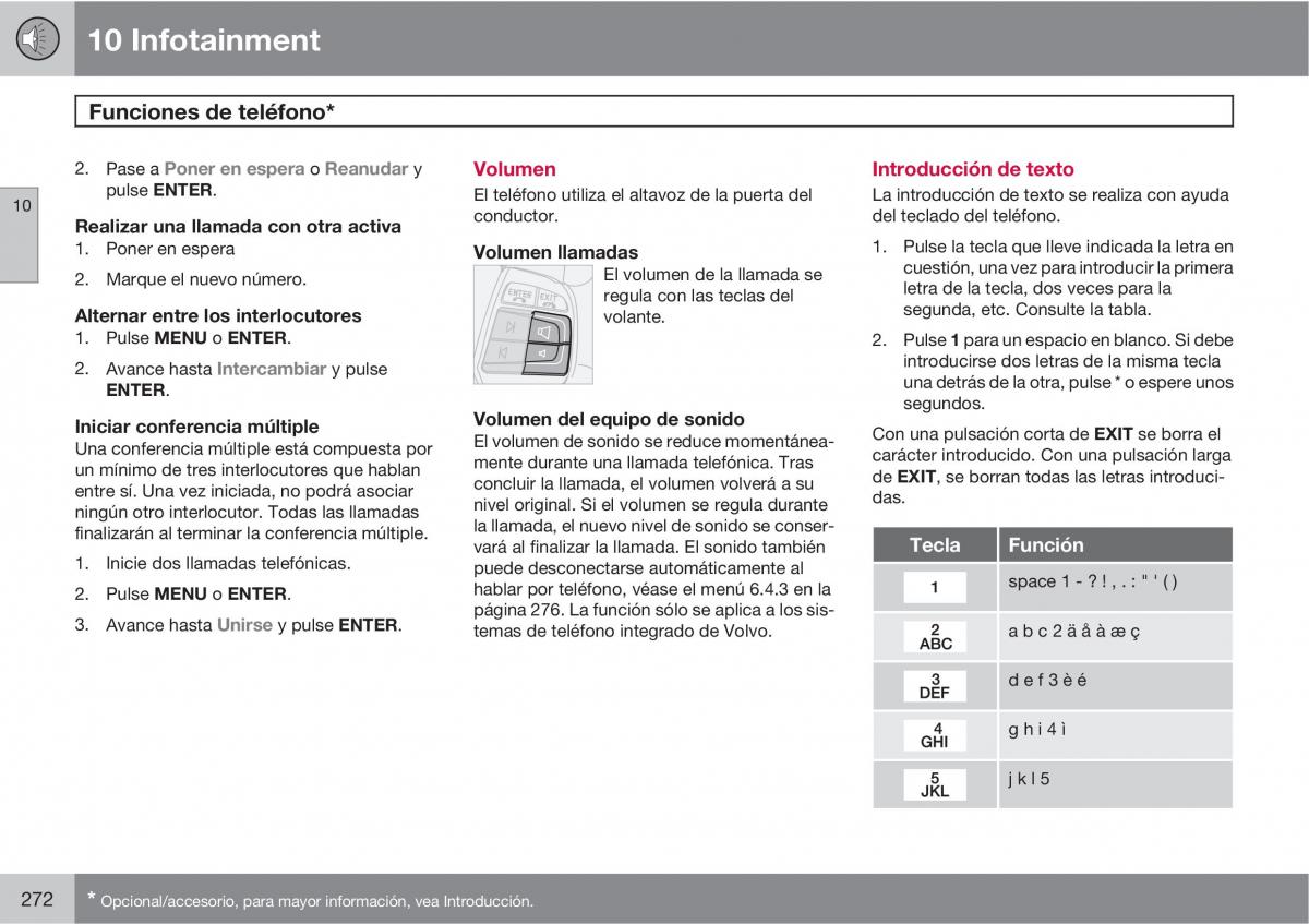 Volvo C70 M II 2 manual del propietario / page 274