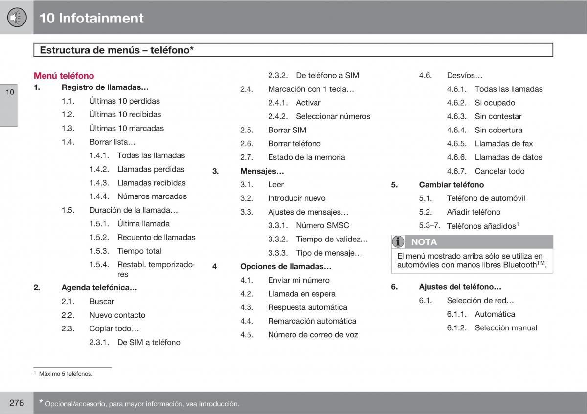 Volvo C70 M II 2 manual del propietario / page 278