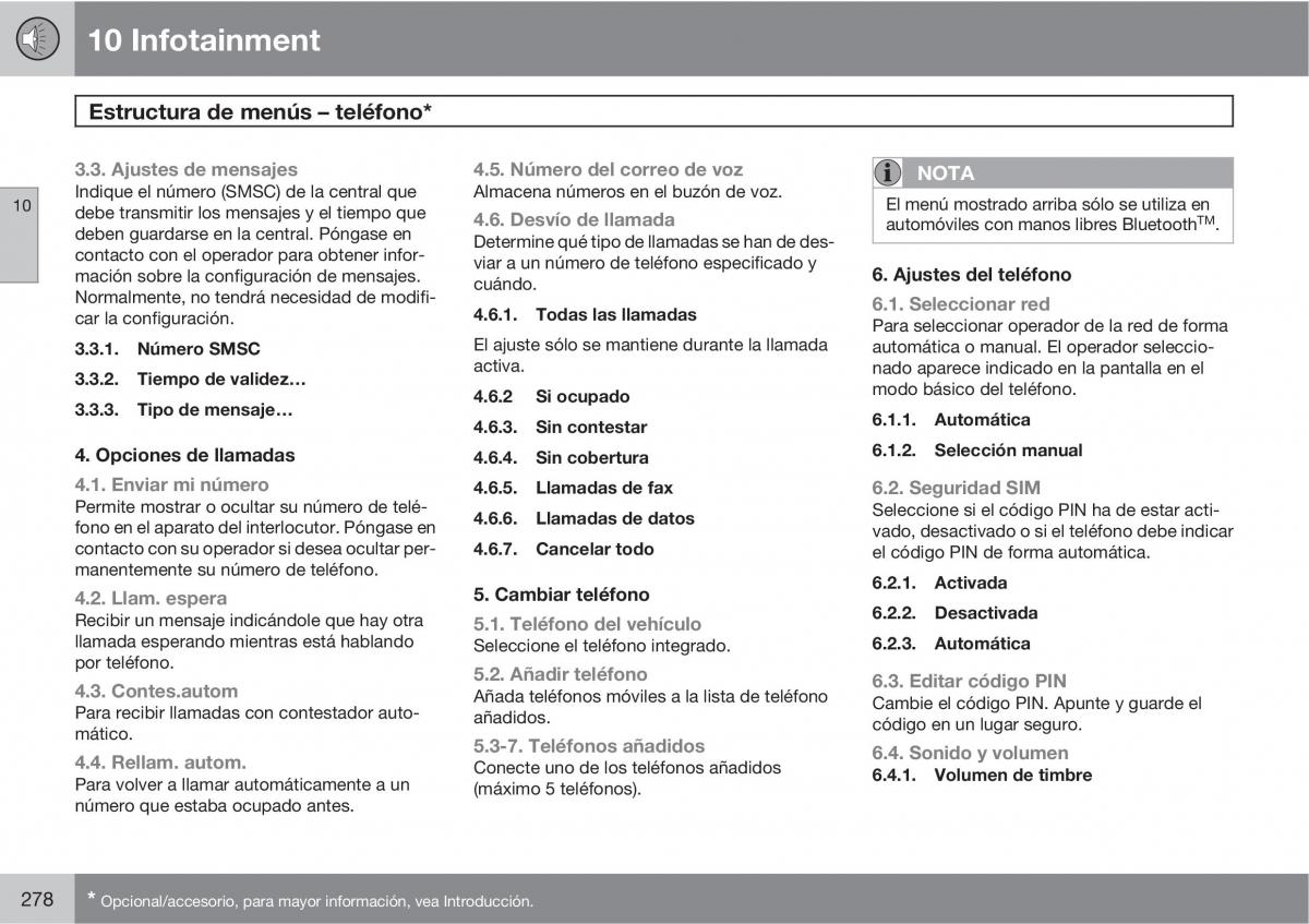 Volvo C70 M II 2 manual del propietario / page 280