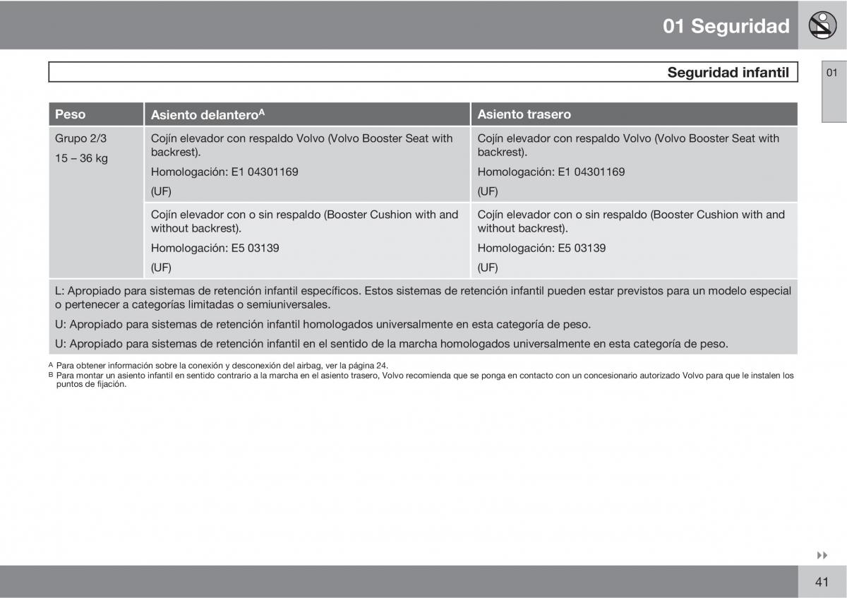 Volvo C70 M II 2 manual del propietario / page 43