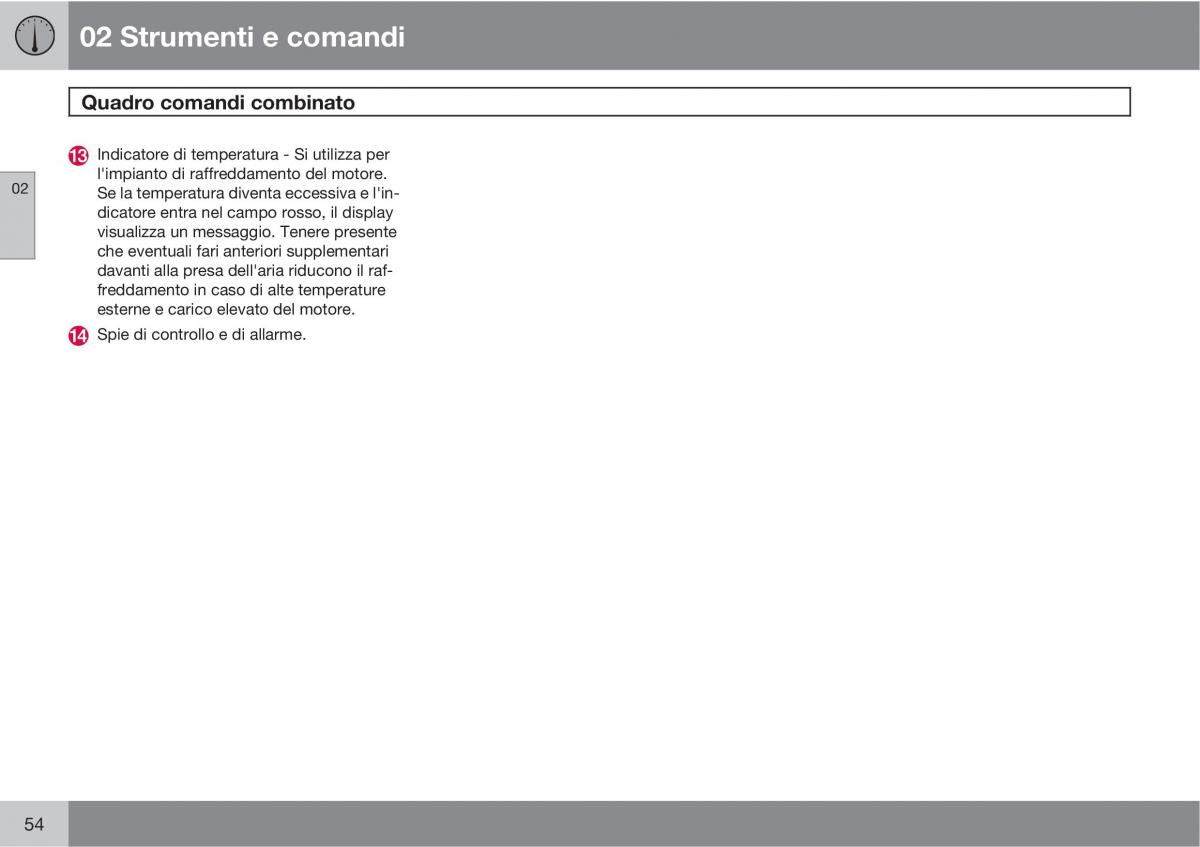 Volvo C70 M II 2 manuale del proprietario / page 56