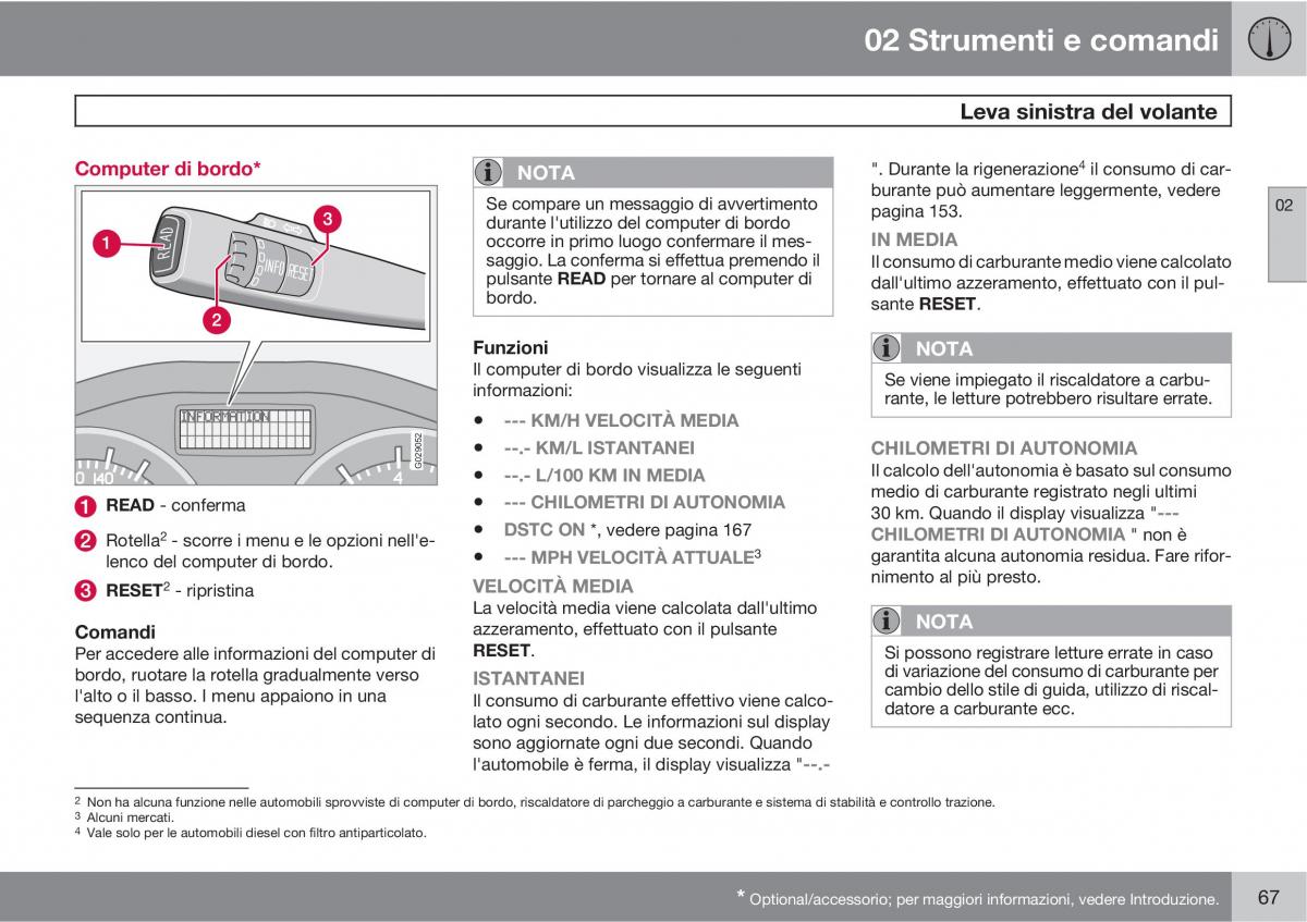 Volvo C70 M II 2 manuale del proprietario / page 69