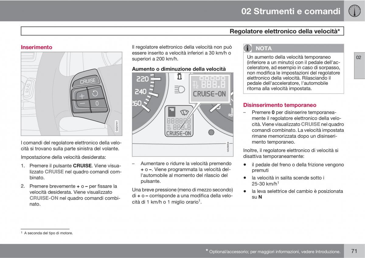 Volvo C70 M II 2 manuale del proprietario / page 73