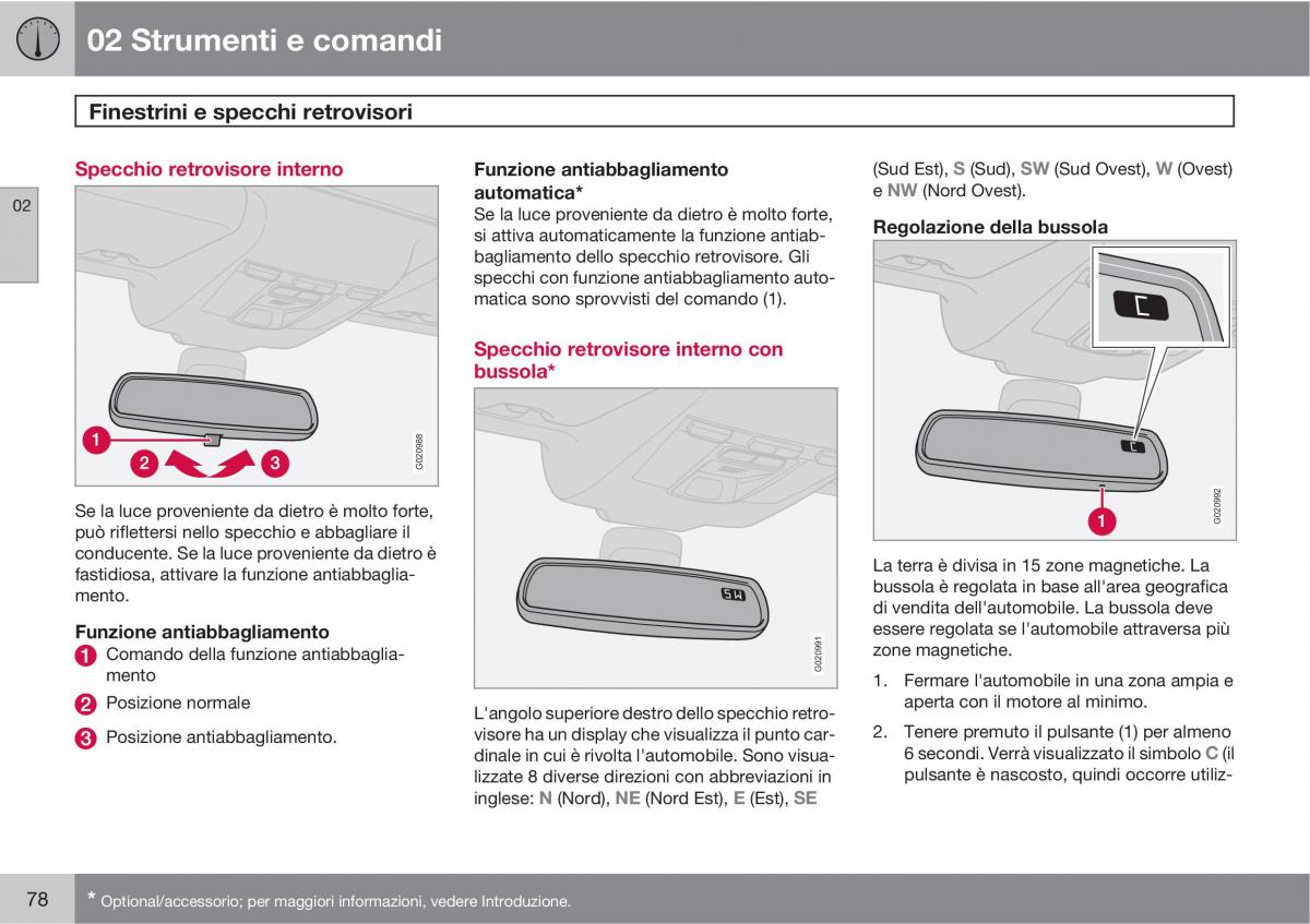 Volvo C70 M II 2 manuale del proprietario / page 80