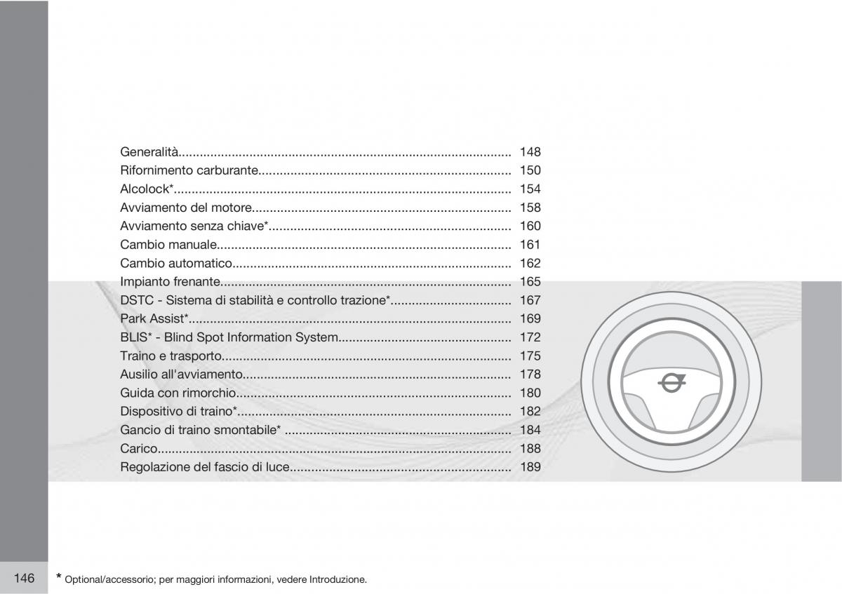 Volvo C70 M II 2 manuale del proprietario / page 148