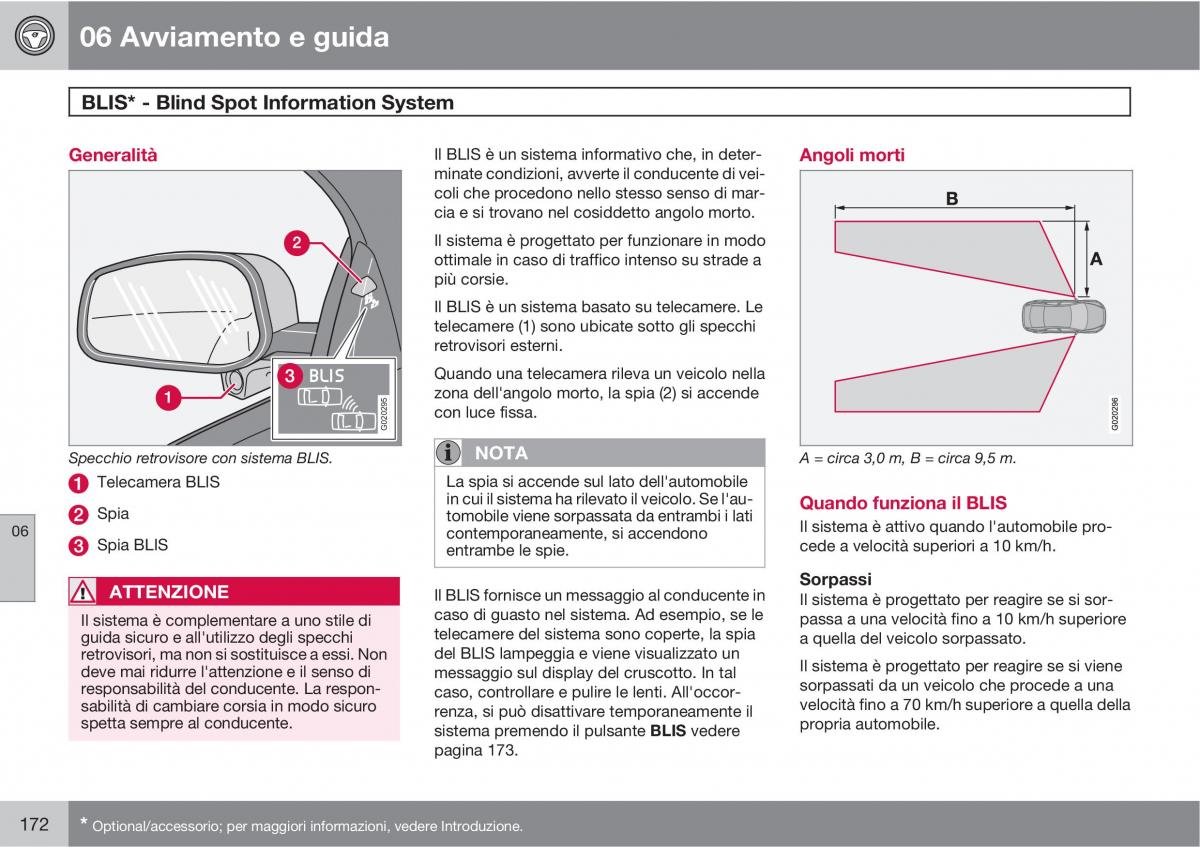 Volvo C70 M II 2 manuale del proprietario / page 174