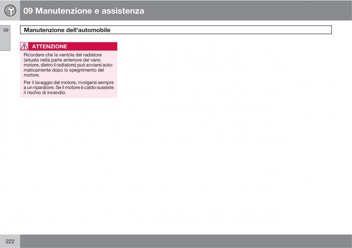 Volvo C70 M II 2 manuale del proprietario / page 224