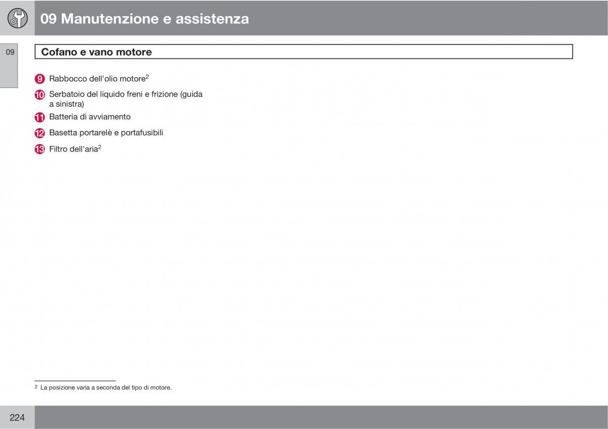 Volvo C70 M II 2 manuale del proprietario / page 226