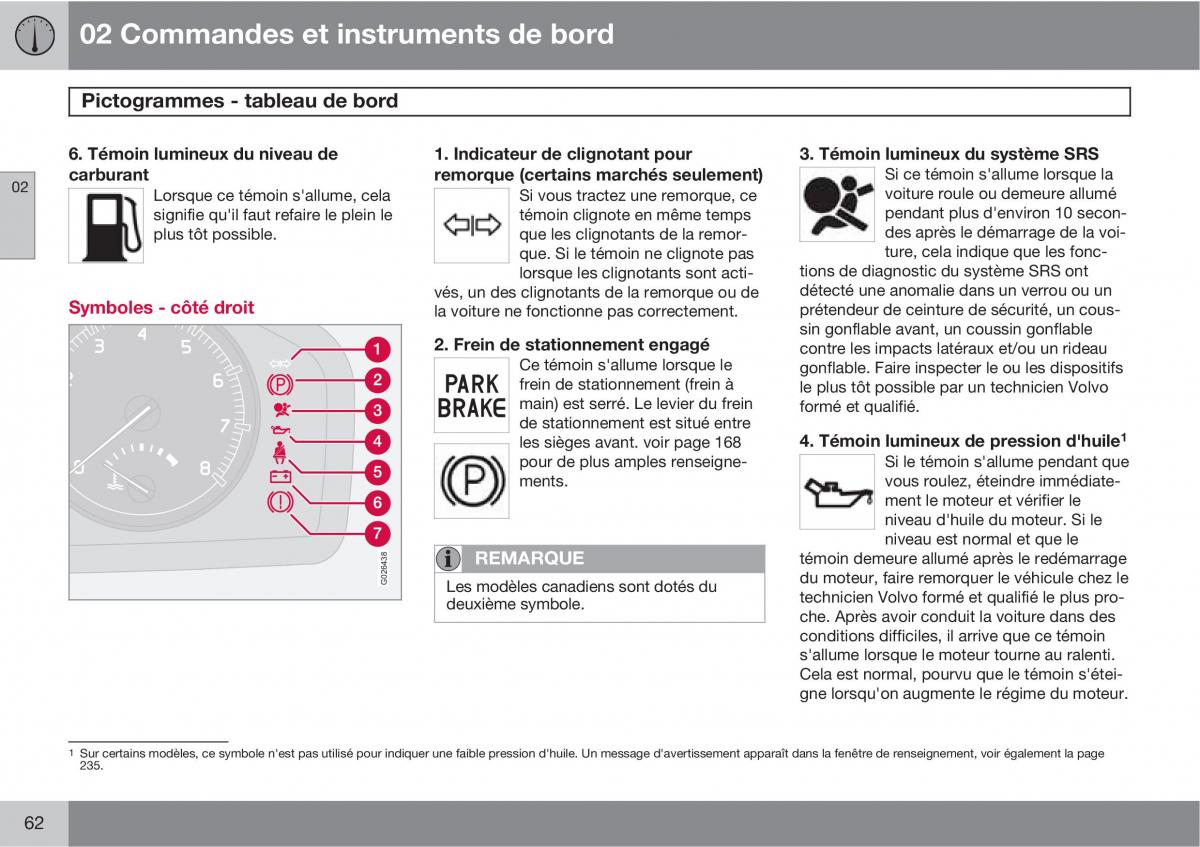 Volvo C70 M II 2 manuel du proprietaire / page 64