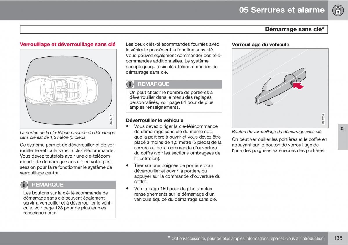 Volvo C70 M II 2 manuel du proprietaire / page 137