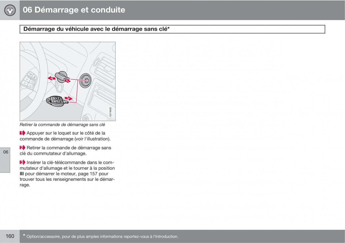 Volvo C70 M II 2 manuel du proprietaire / page 162