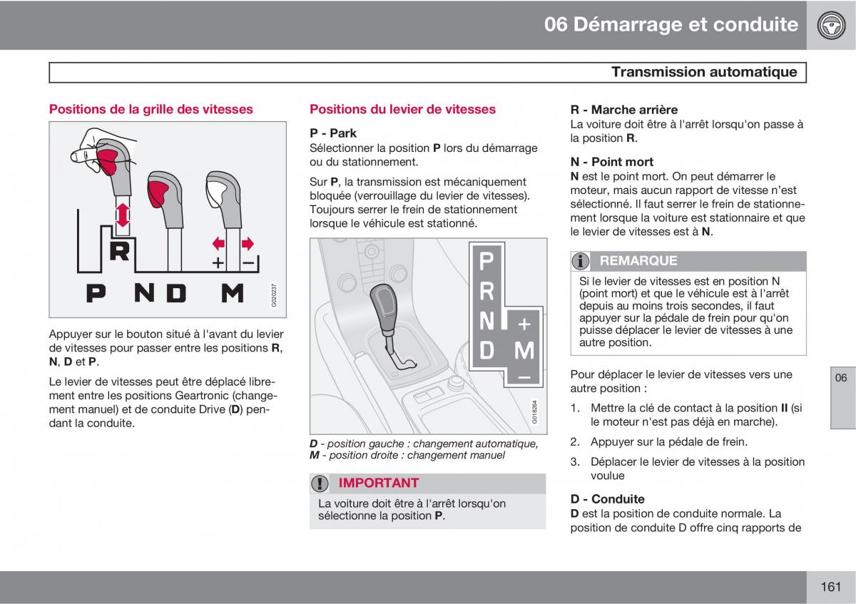 Volvo C70 M II 2 manuel du proprietaire / page 163