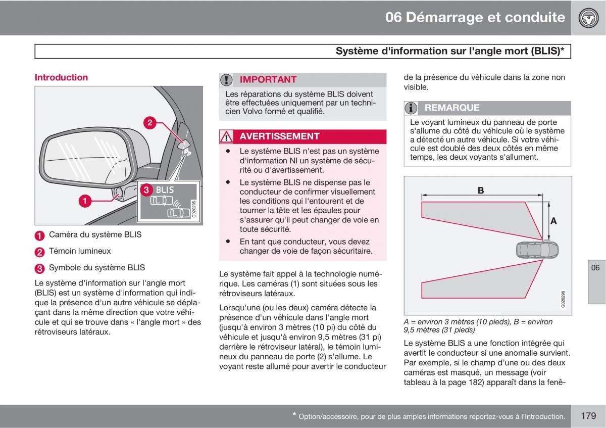 Volvo C70 M II 2 manuel du proprietaire / page 181