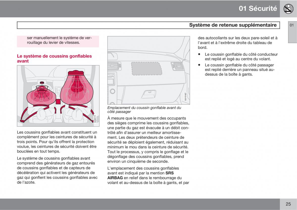 Volvo C70 M II 2 manuel du proprietaire / page 27