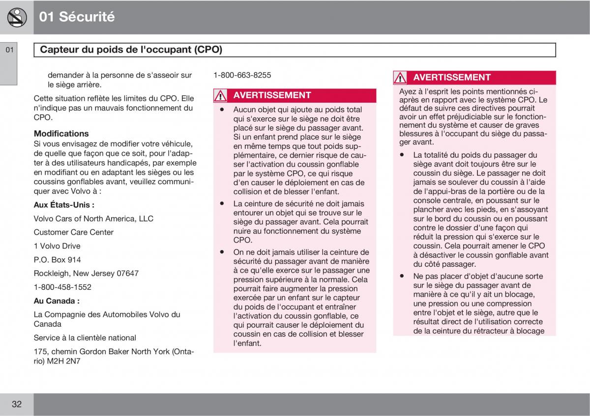 Volvo C70 M II 2 manuel du proprietaire / page 34