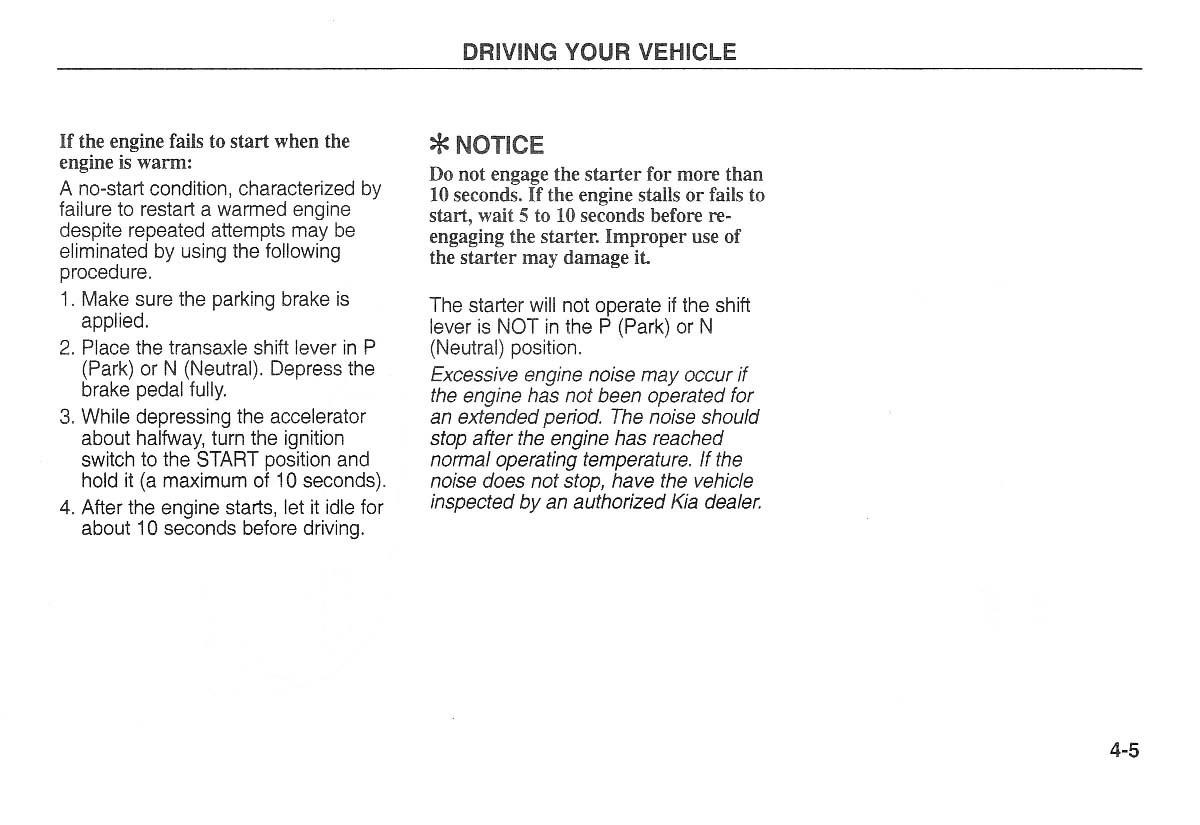 Kia Carnival Sedona I 1 owners manual / page 80