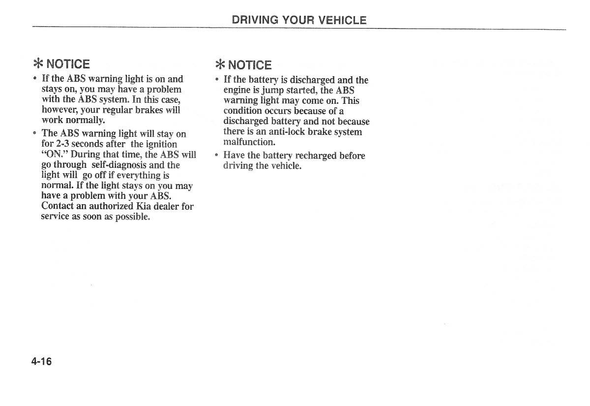 Kia Carnival Sedona I 1 owners manual / page 91