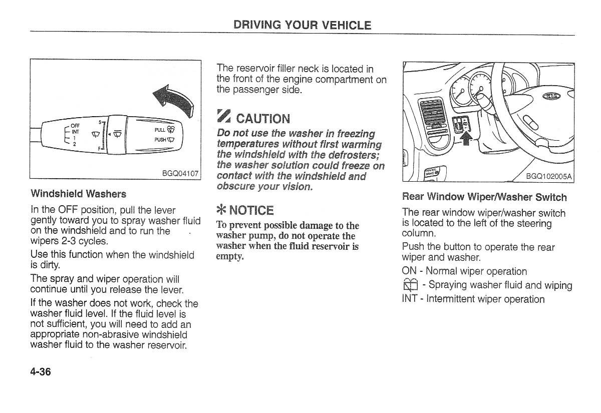 Kia Carnival Sedona I 1 owners manual / page 111