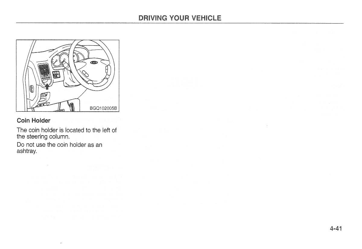 Kia Carnival Sedona I 1 owners manual / page 116