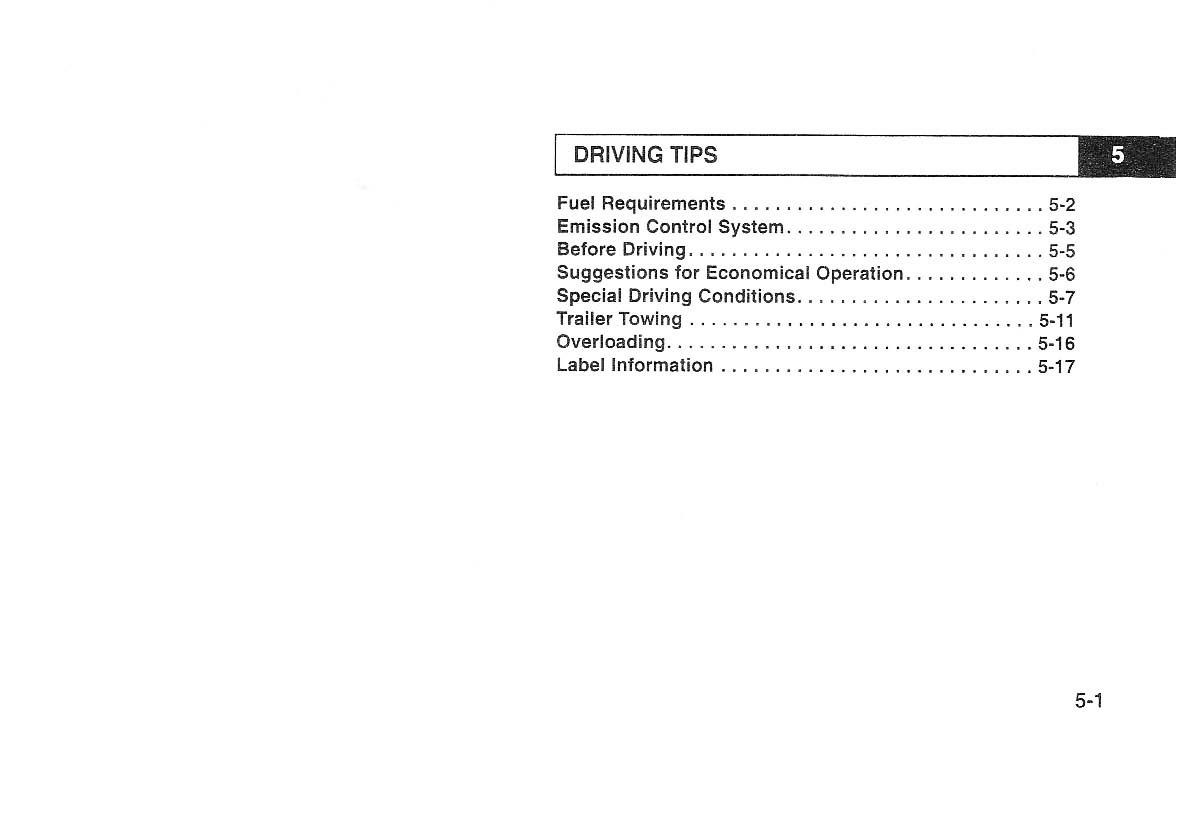 Kia Carnival Sedona I 1 owners manual / page 127