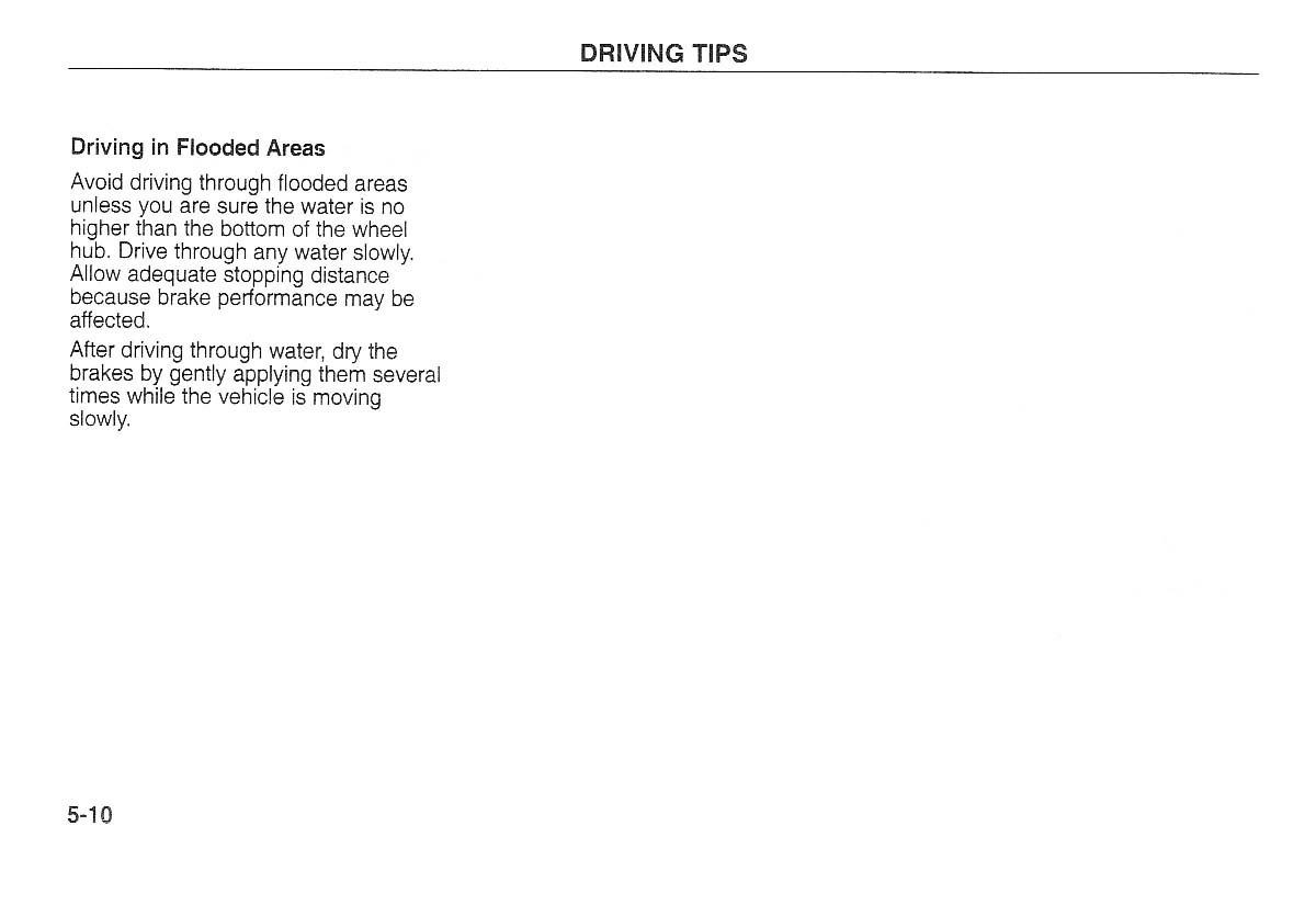 Kia Carnival Sedona I 1 owners manual / page 136