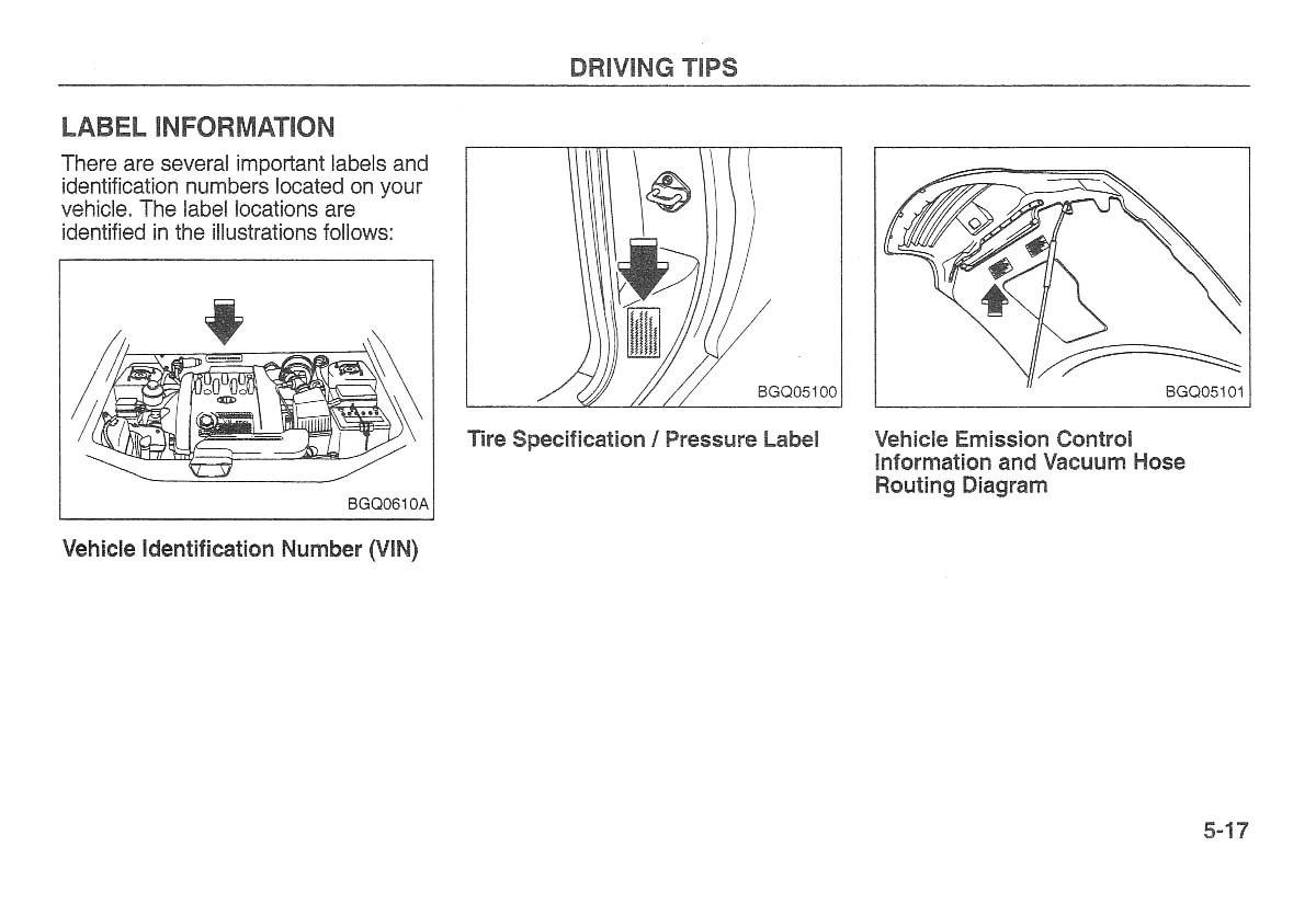 Kia Carnival Sedona I 1 owners manual / page 143