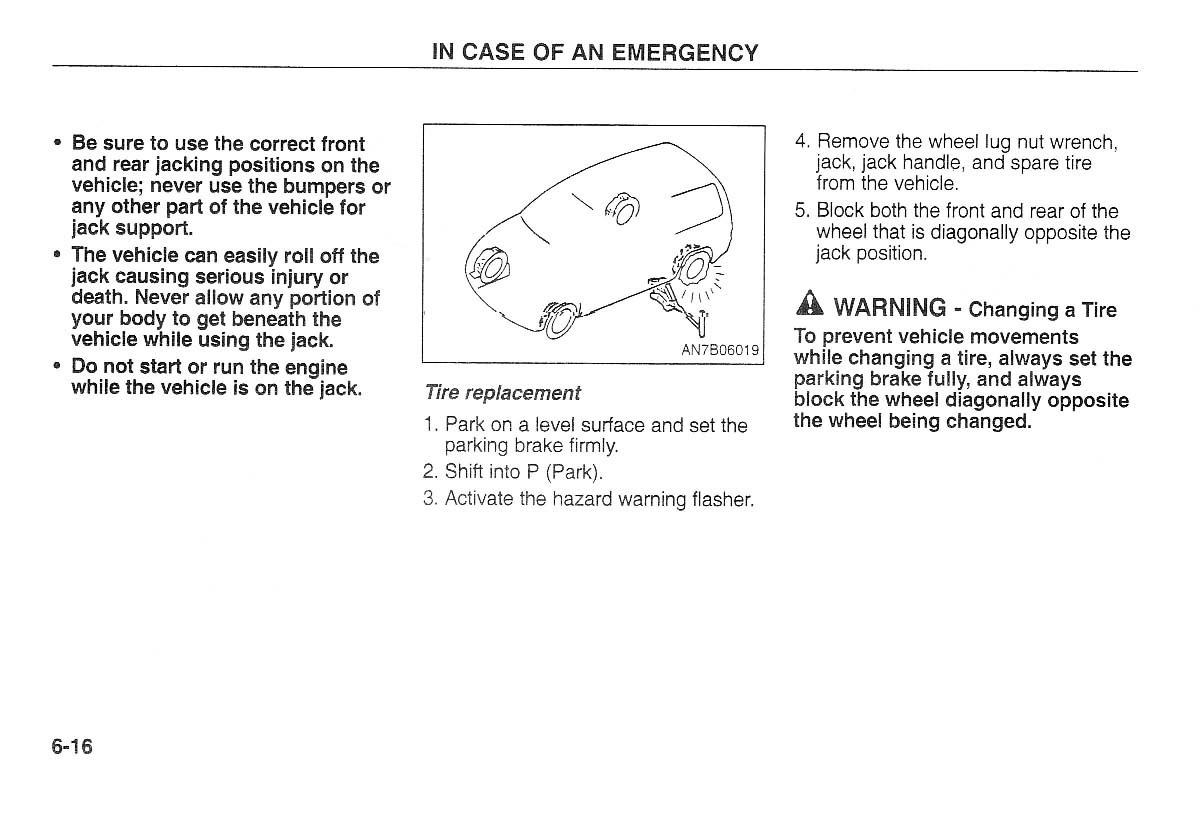 Kia Carnival Sedona I 1 owners manual / page 159