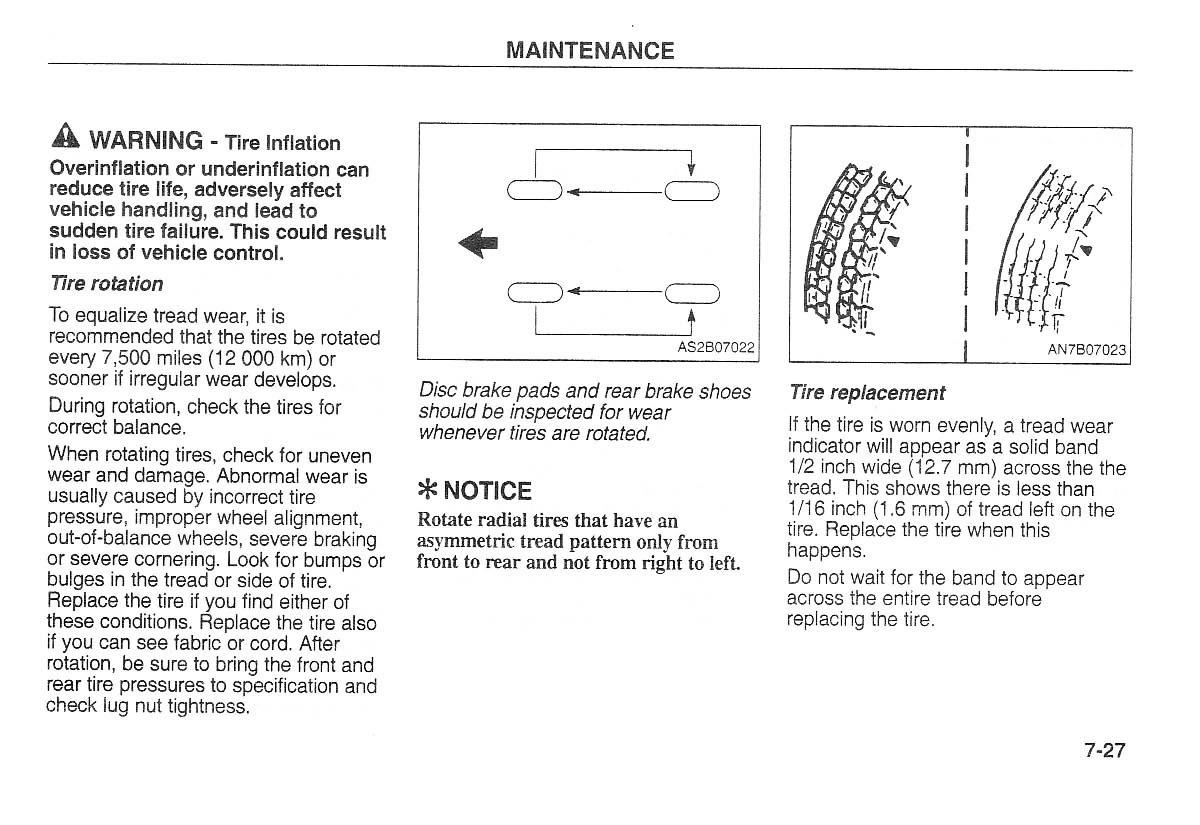 Kia Carnival Sedona I 1 owners manual / page 189