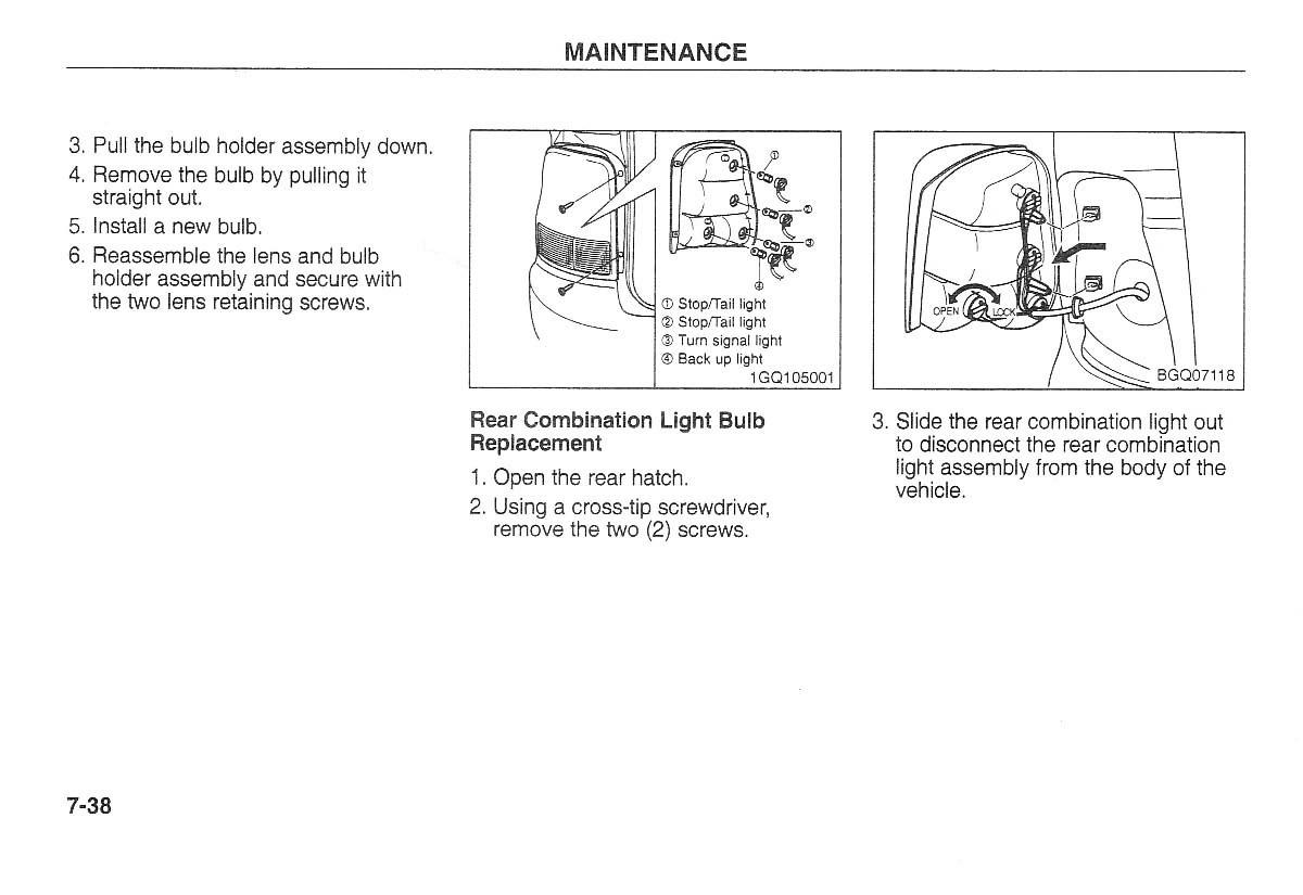 Kia Carnival Sedona I 1 owners manual / page 200