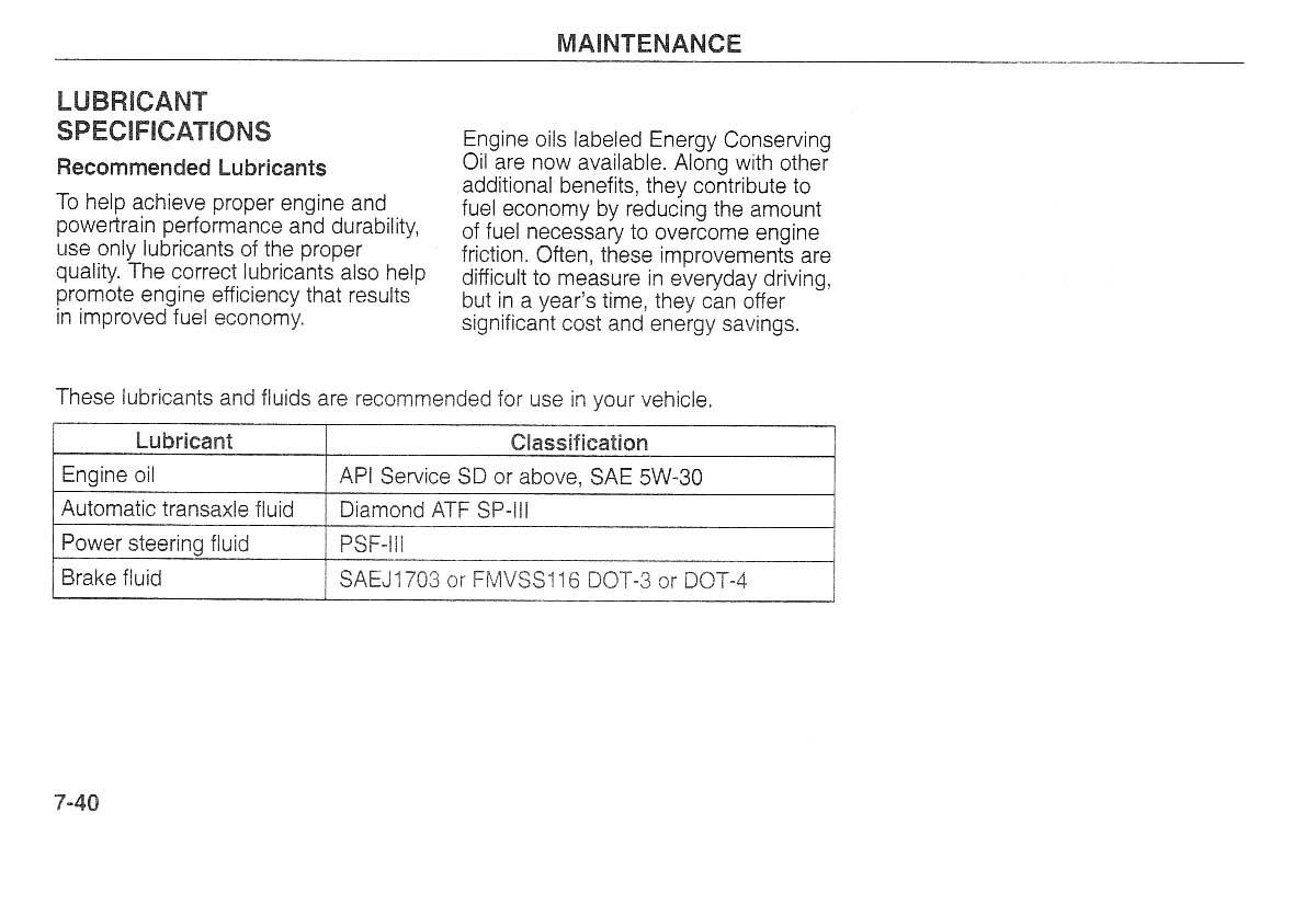 Kia Carnival Sedona I 1 owners manual / page 202