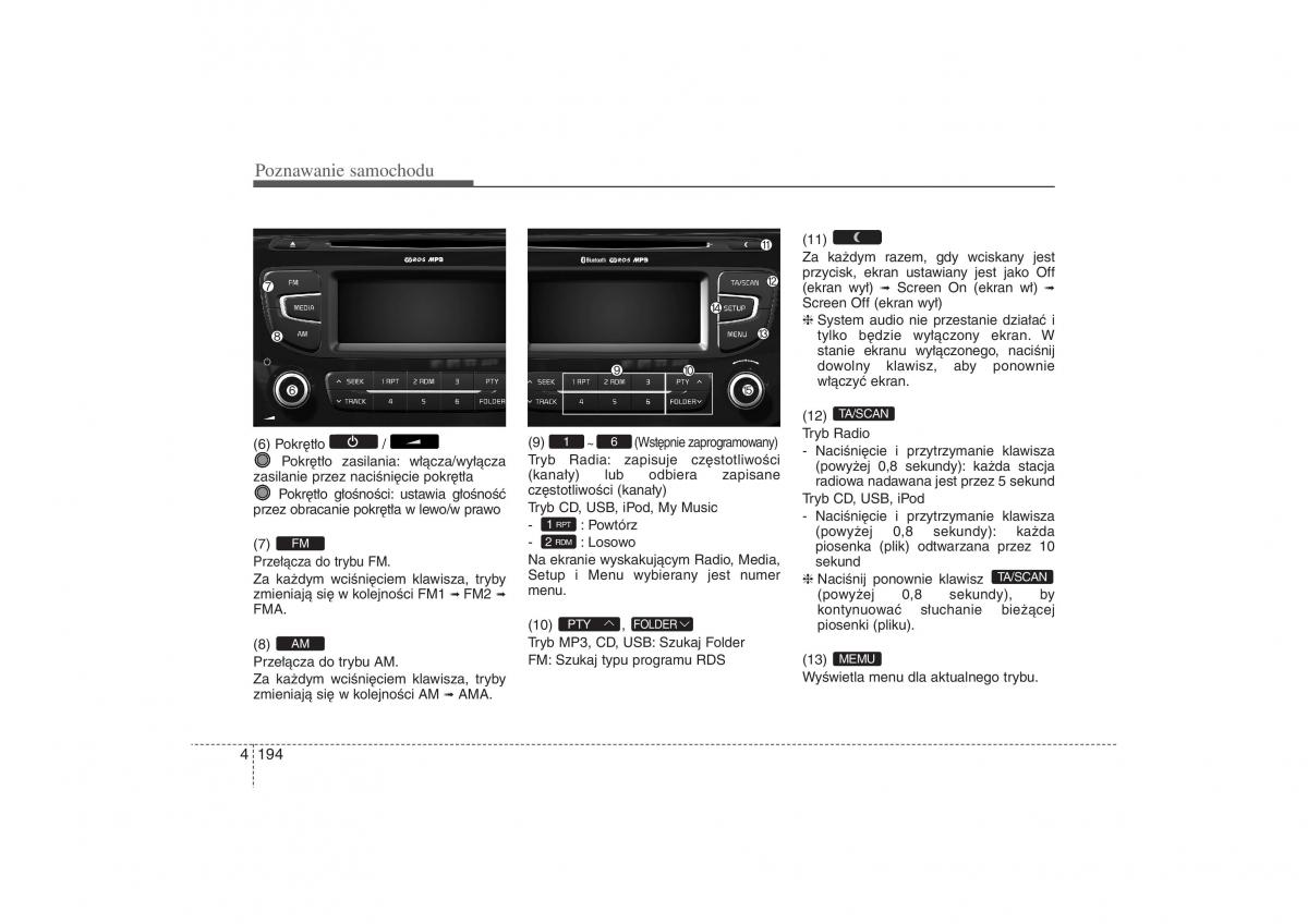 Kia Ceed II 2 instrukcja obslugi / page 282